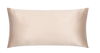 beiges Seidenkissenbezug aus Maulbeerseide